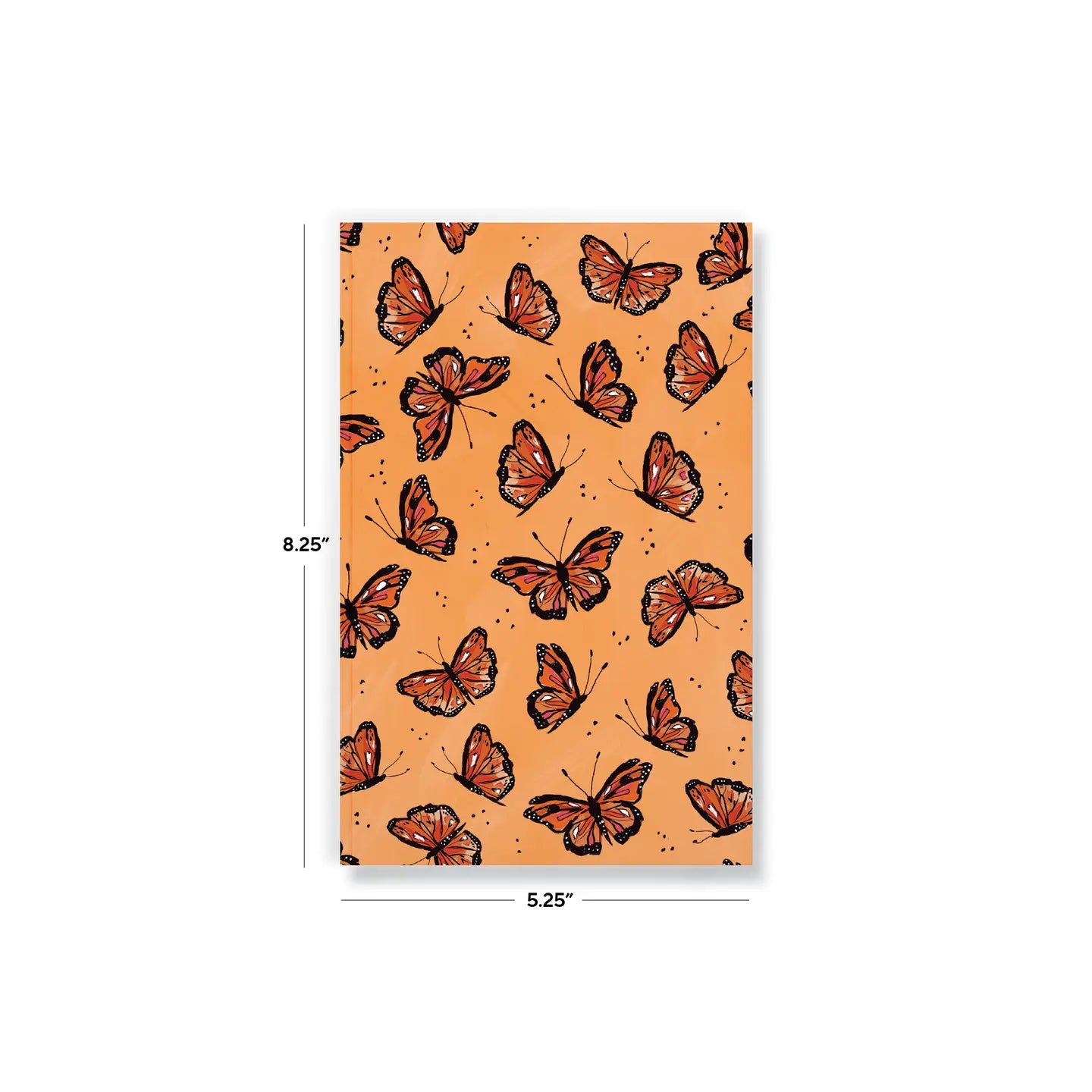 Flying Monarch Layflat Journal Notebook
