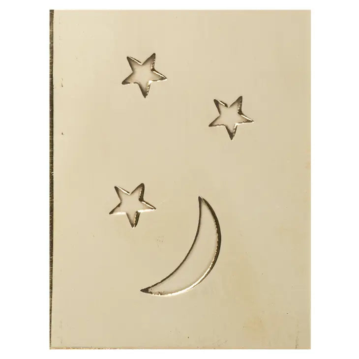 Moon + stars matchbox