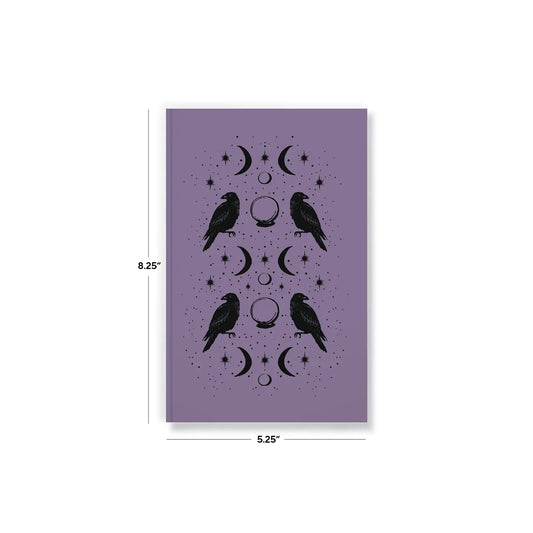 Raven of Fortune Layflat Journal Notebook