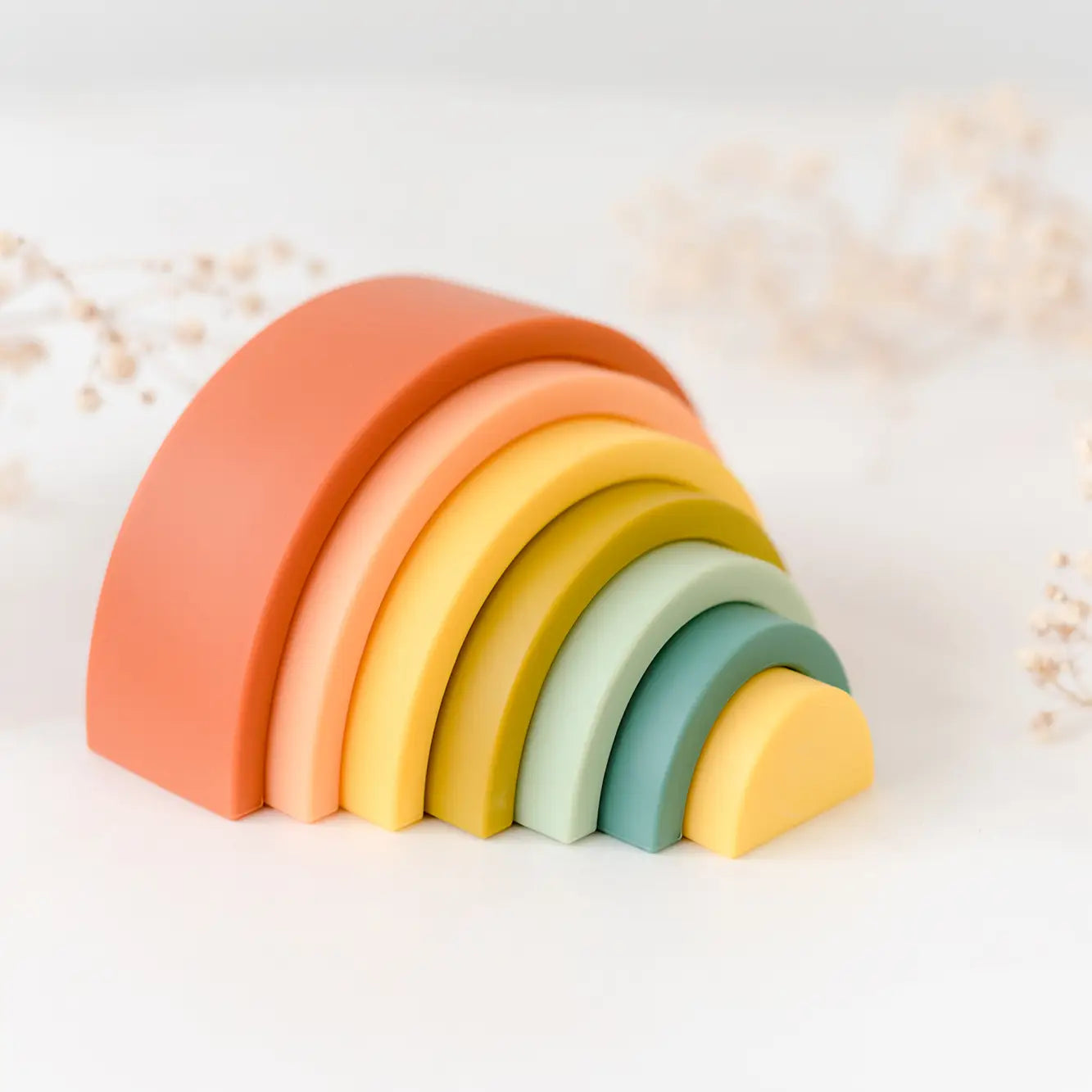 Silicone Rainbow Stacker