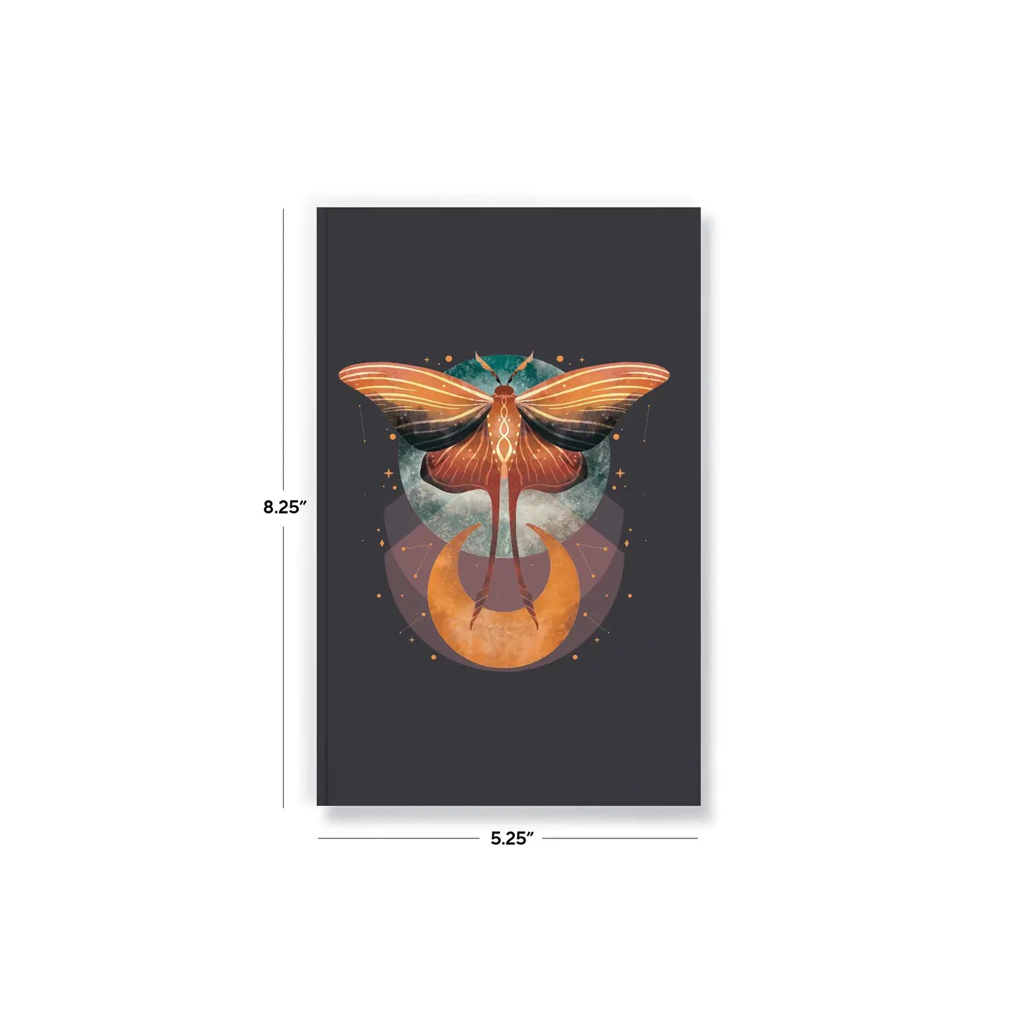 Cosmic Moth Layflat Journal Notebook