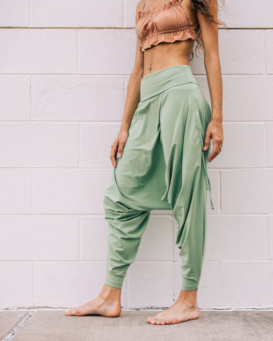 San Fran Organic Harem Pant | Pistachio