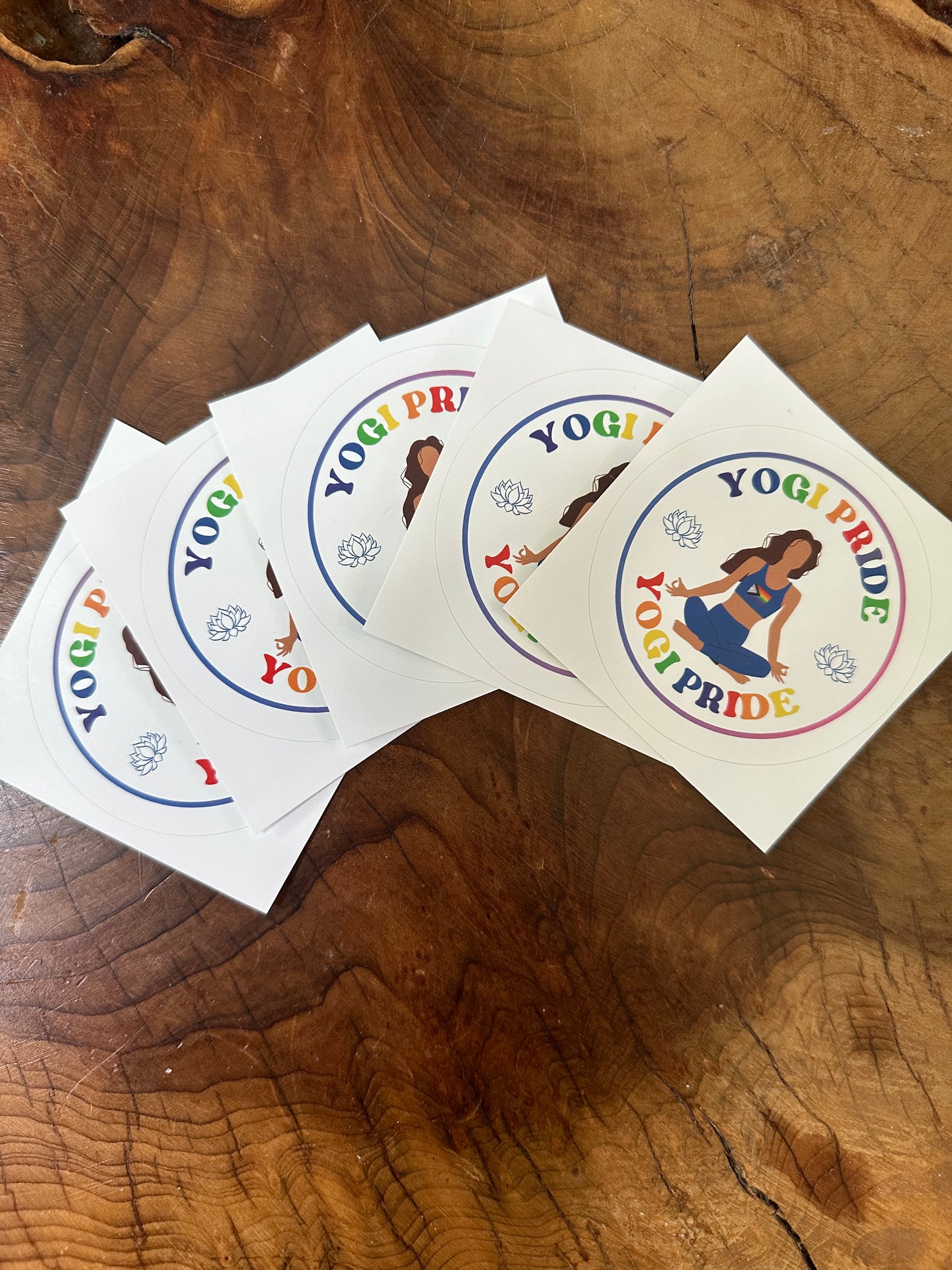 Yogi Pride Sticker