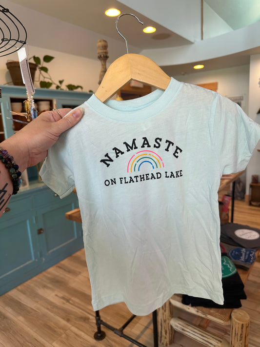 Namaste Toddler/Kids Light Blue Shirt