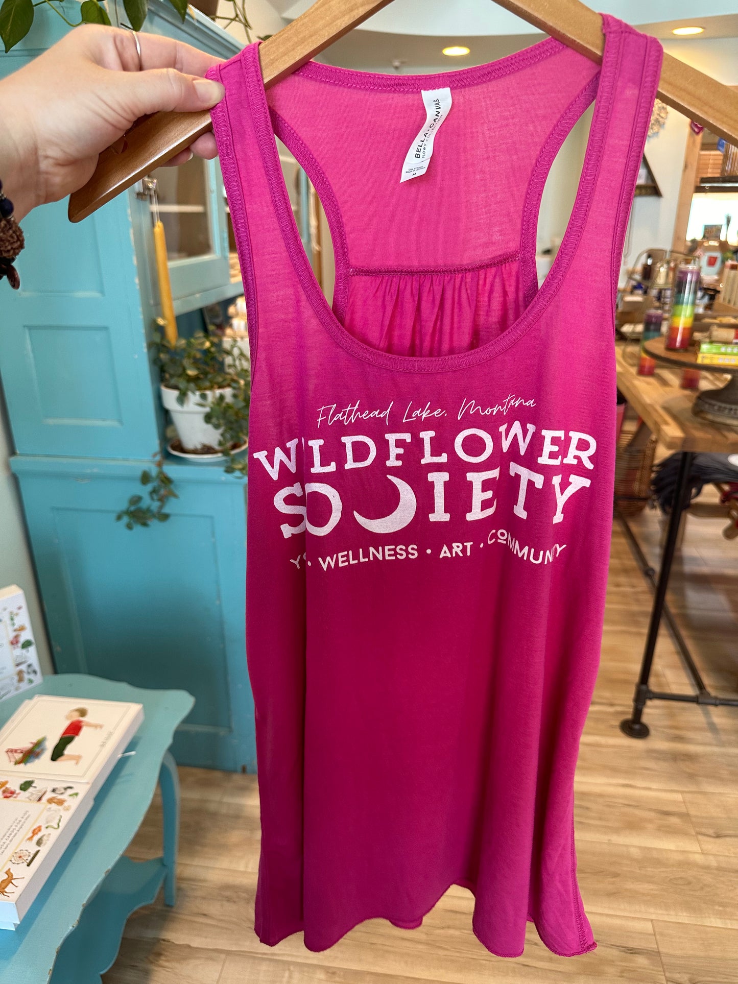 Wildflower Society WFS Hot Pink Tank