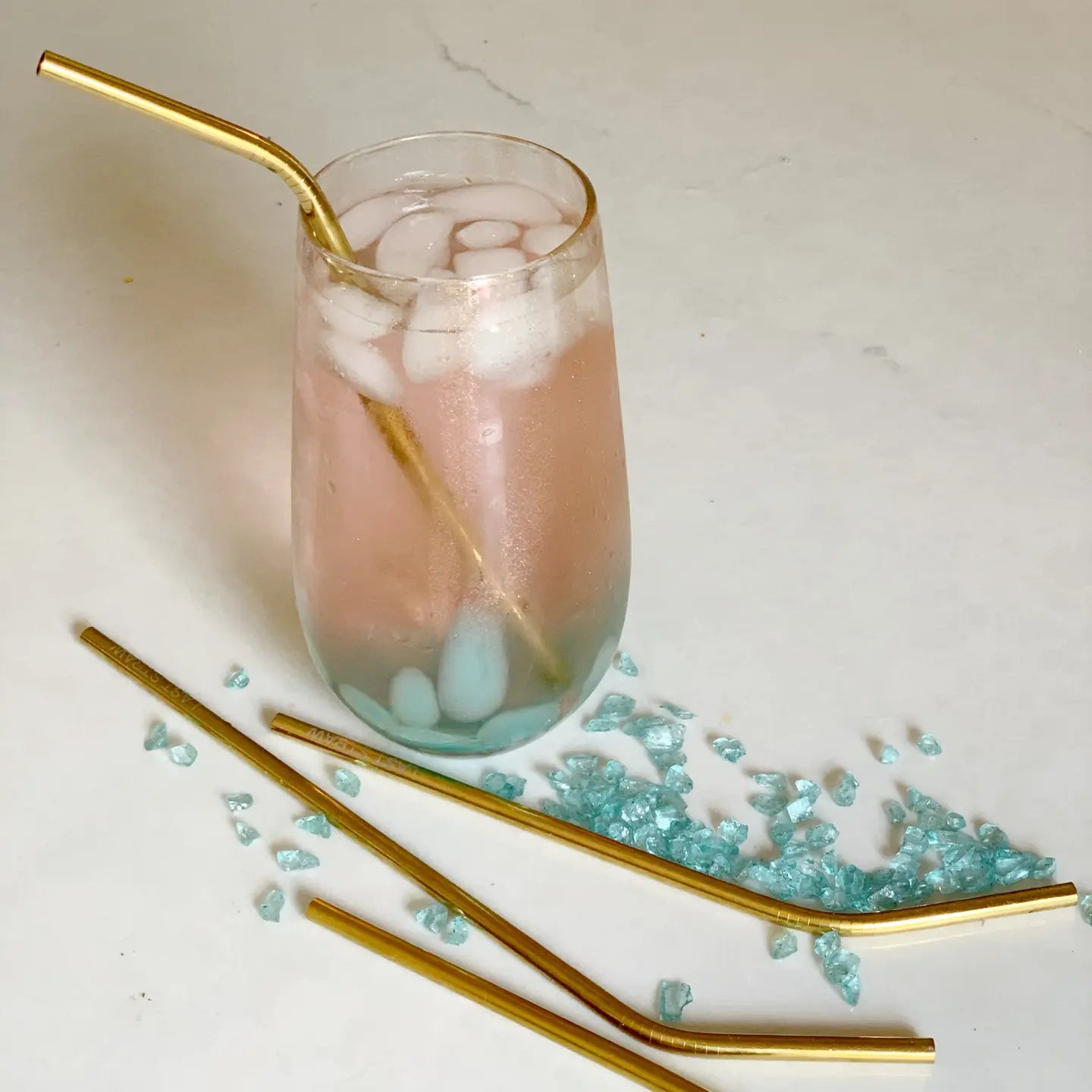 Gold Stainless Straw