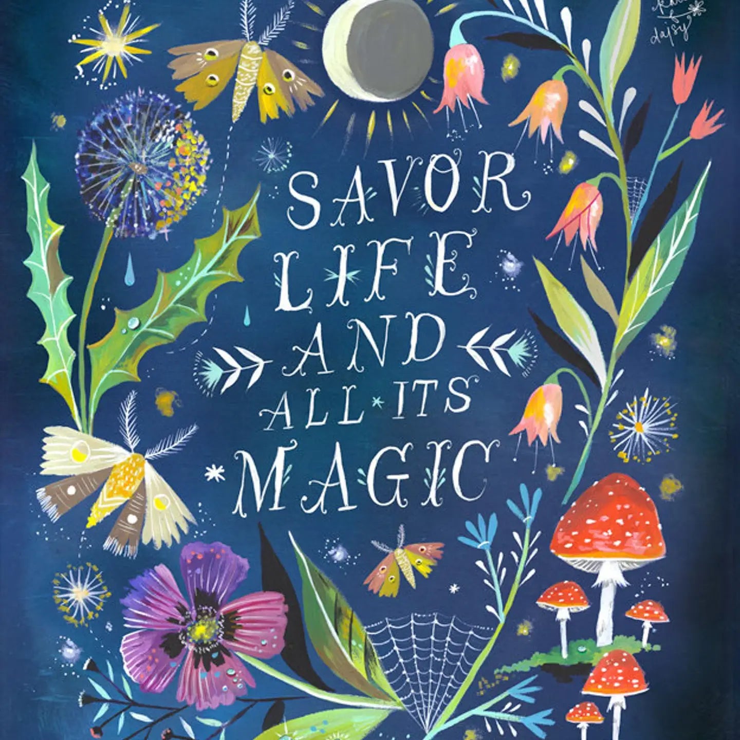 Savor Life Print 8x10