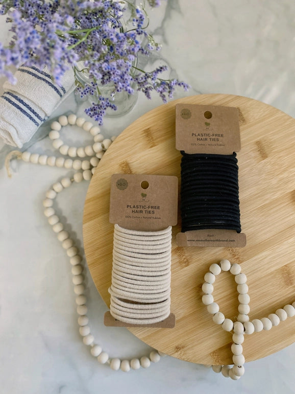 Plastic-Free Hair Ties