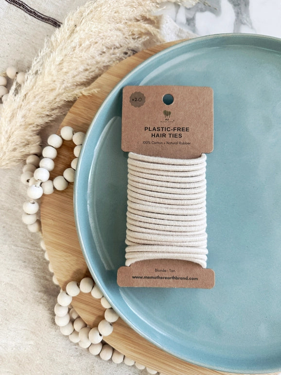 Plastic-Free Hair Ties