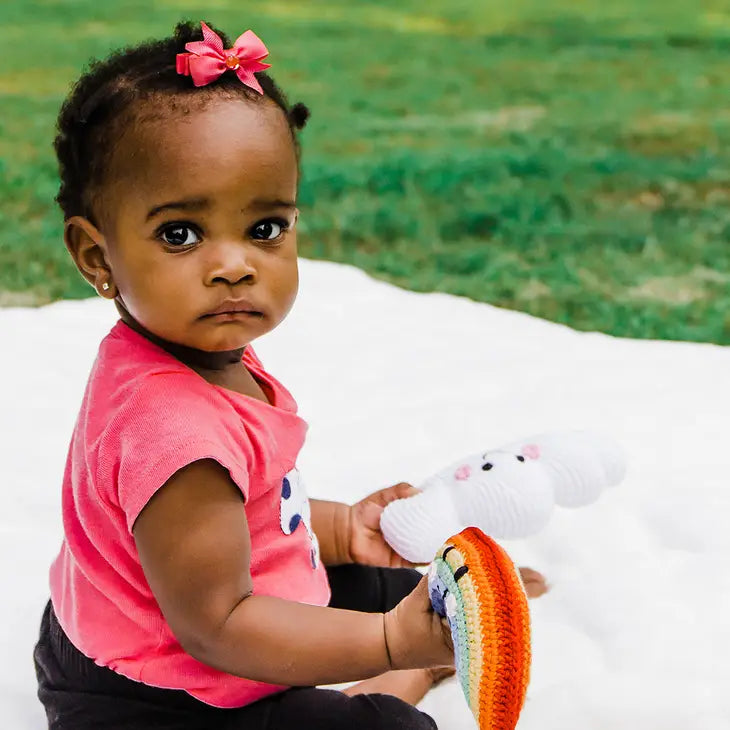 Friendly Weather Toy - Rainbow Rattle