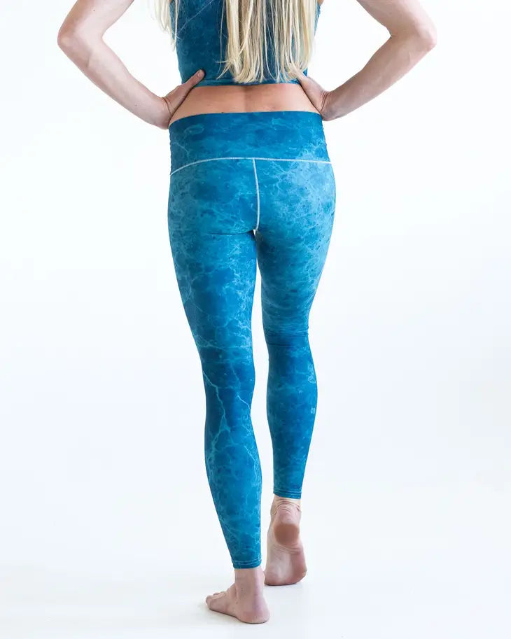 Blue Marble Yoga Pants