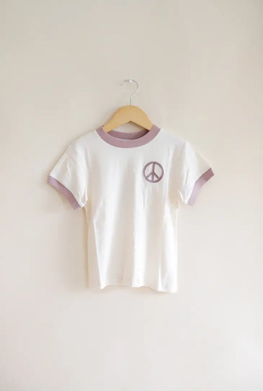 Purple Peace Kids Tee